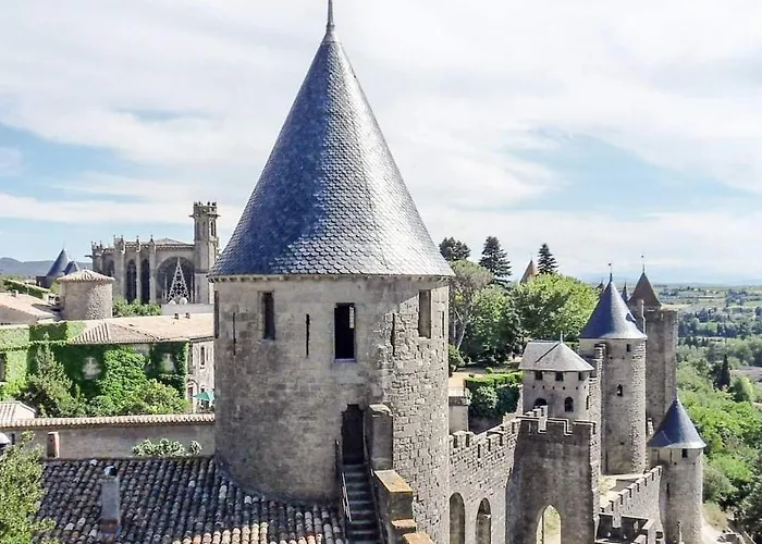 La Maison De Camille Climatisation Parking Prive Wifi * Carcassonne
